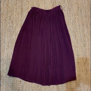 REISS pleated skirt